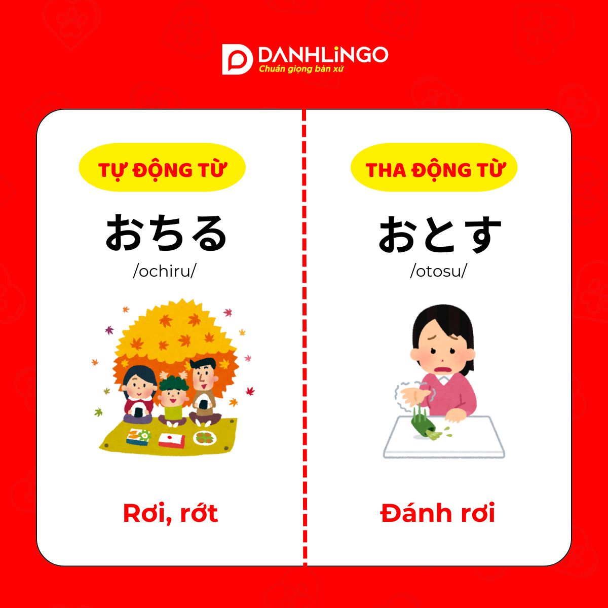 Phân biệt tha động từ và tự động từ trong tiếng Nhật 4 Tha động từ và tự động từ trong tiếng Nhật